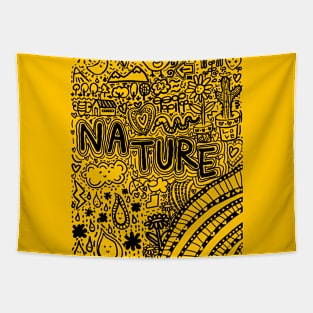 nature, doodling Tapestry