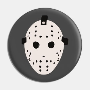 Halloween- Scary Jason Mask Pin