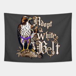 Adopt a White Belt Tapestry