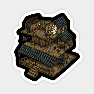 The haunted house Magnet