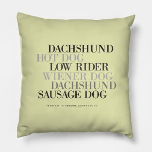 Dachshund Pillow