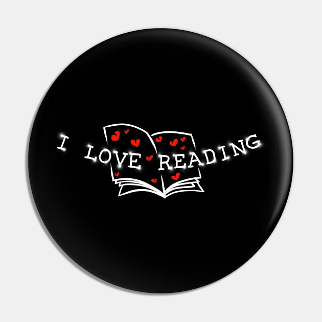 I Love Reading Pin by barmalisiRTB