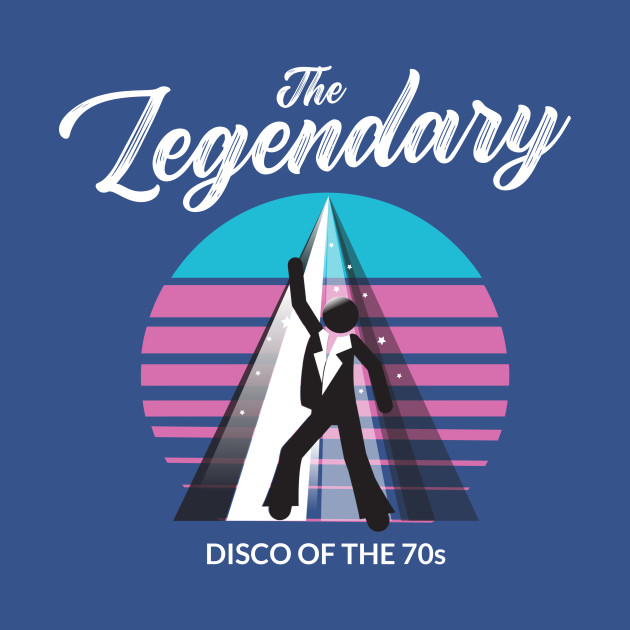 Disover The Legendary Disco Of The 70s - 70s - T-Shirt