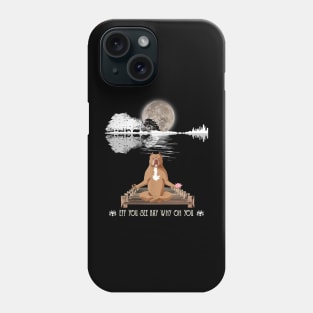 Eff You See Kay Why Oh You Funny Guitar Tree Pitbull Dog Yoga Lover Phone Case