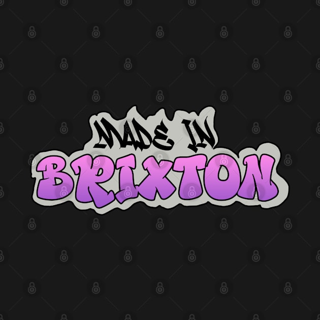 Made in Brixton I Garffiti I Neon Colors I Pink by EverYouNique