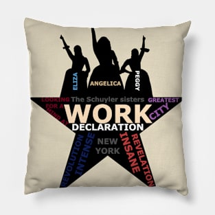 The Schuyler Sisters Pillow