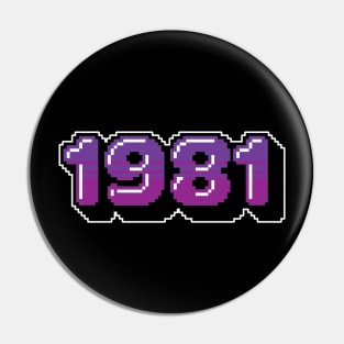 1981 Pin