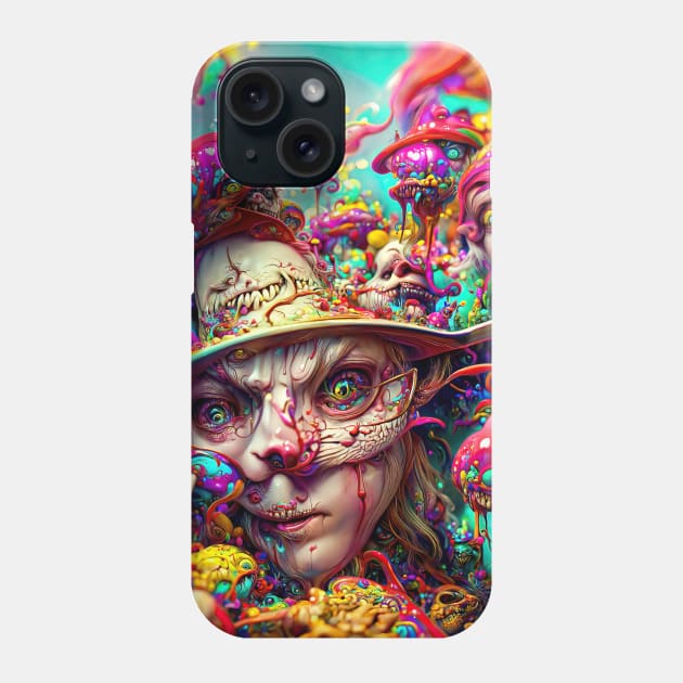 Fear And Loathing In Wonderland #47 Phone Case by aetherialdnb