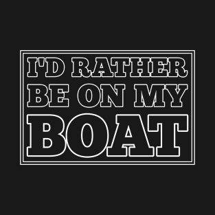 Boat Captain Boating T-Shirt