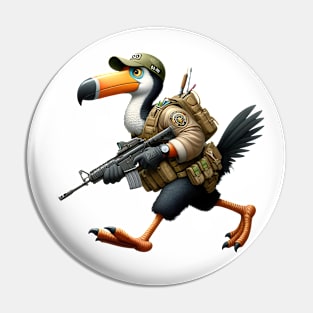 Tactical Dodo Bird Pin