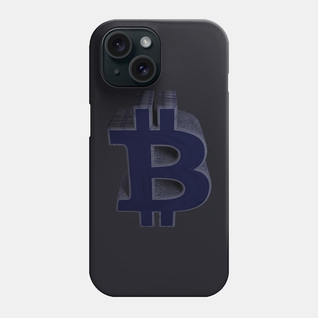 Bitcoin - 3D - Jeans Phone Case by 3DMe