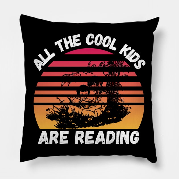 Cool Kids Read Pillow by GMAT