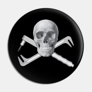 Orthotics and Prosthetics Jolly Roger Pin