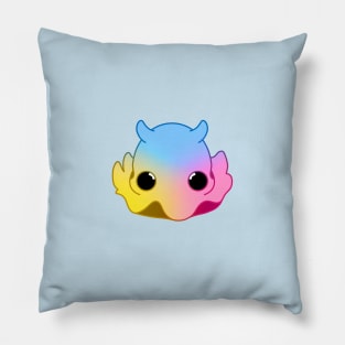 Pink, Yellow and Blue Baby Octopus Pillow