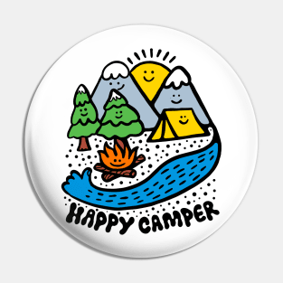 Happy Camper Pin