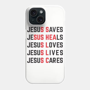 Jesus Cross Phone Case