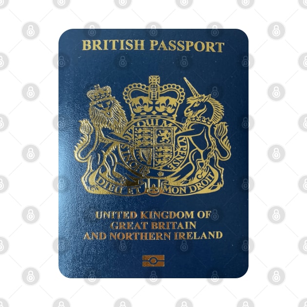 British  Passport by Islanr