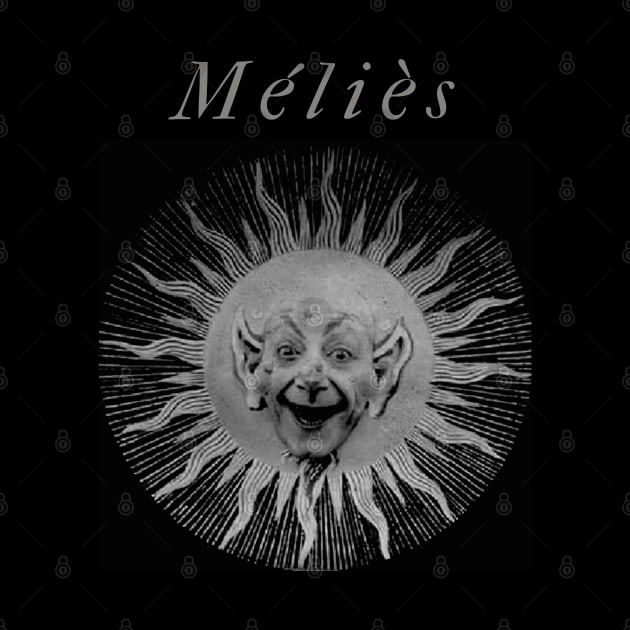 Georges Méliès "Sun" Design by silentandprecodehorror