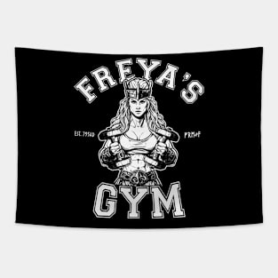 Freya's Gym - Norse Goddess Gym Tapestry