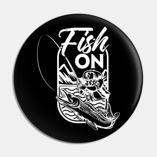 Fish ON Pin