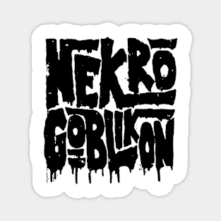 Nekrogoblikon Goblin Metal Magnet