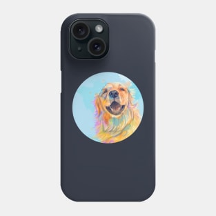 Golden Smile - Golden Retriever Portrait Phone Case