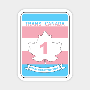 Trans Canada Highway Magnet