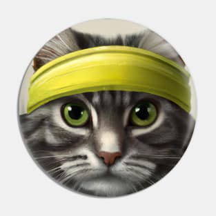 Tennis Cat Pin
