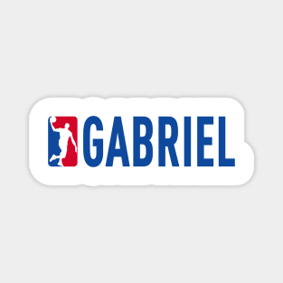 Gabriel NBA Basketball Custom Player Your Name T-Shirt Magnet