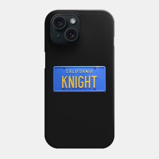 Knight Rider License Plate Phone Case