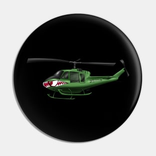 Huey Helicopter Pin