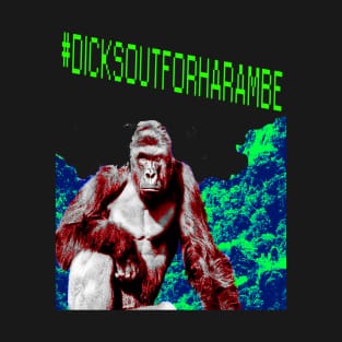 DOFH - D*CKS OUT FOR HARAMBE T-Shirt