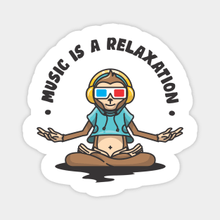 monkey relaxation Magnet