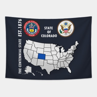 State of Colorado Tapestry