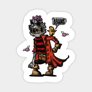 pirate zombie Magnet