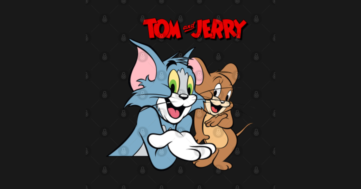 Tom and jerry gift for fans smile cute - Tom And Jerry - Pin | TeePublic