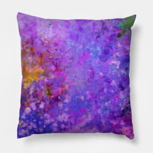 Floating Lotus Painting Pillow