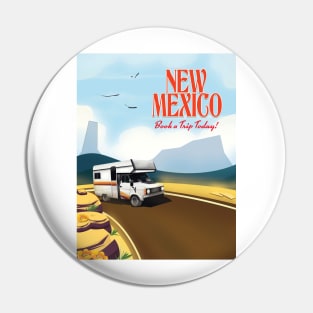 New Mexico travel poster Pin