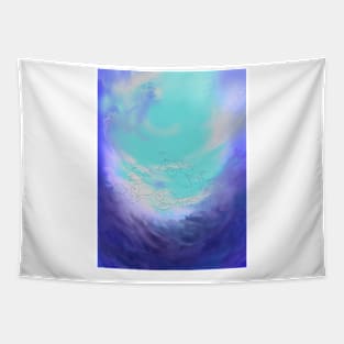 Blue depth Tapestry