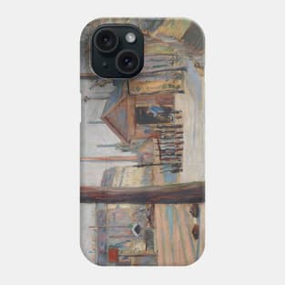 Railway Junction Near Bois-Colombes by Paul Signac Phone Case