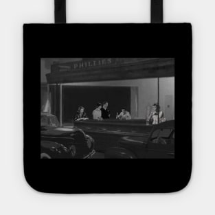 The Black and White Corner Tote