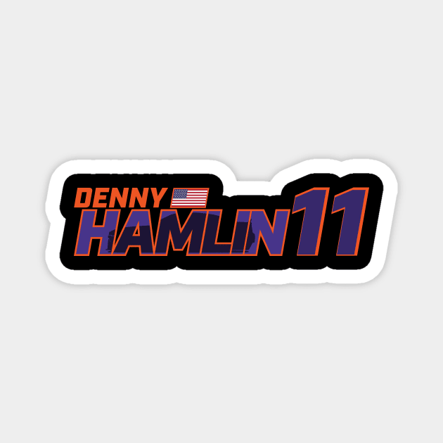 Denny Hamlin '23 Magnet by SteamboatJoe