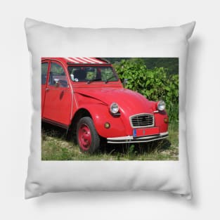 Hidro Raid Meeting of French vintage cars in Slovenia Pillow