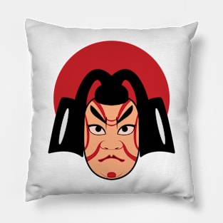 Japanese kabuki Pillow