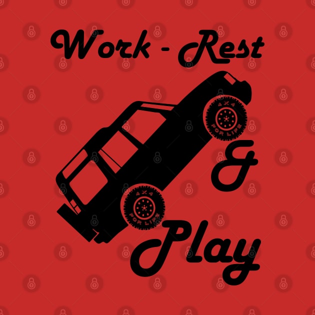 Work, Rest, Play - Discovery - Mars (Parody) by FourByFourForLife