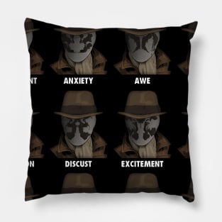 The Moods Of Rorschach Watchmen Pillow