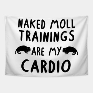 Naked Moll Pet Naked Mole Rat saying rodent Tapestry