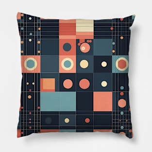 Multidimensional colorful expanse - Abstract Universe Seamless Pattern Pillow