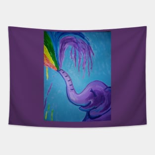 Colorful Elephant Tapestry