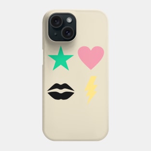 Star Love Lips Lightning Phone Case